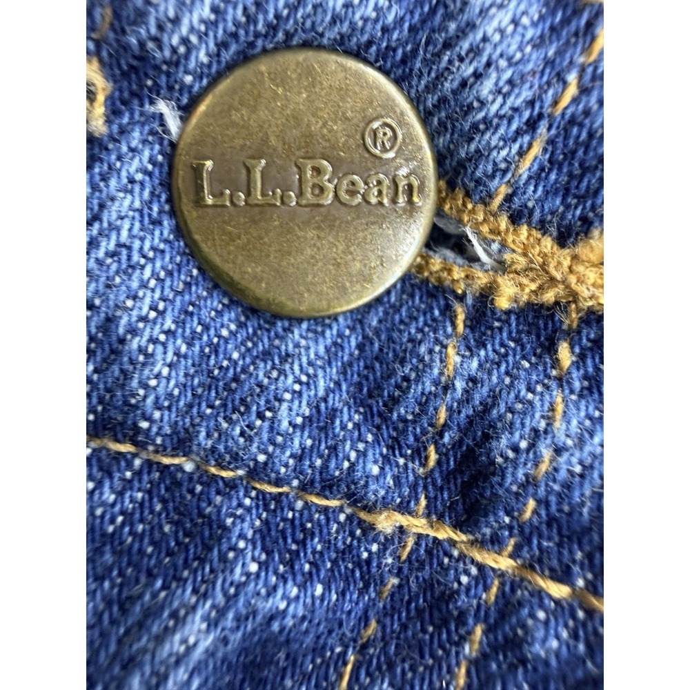 L.L. Bean Women's Size 20 Medium/Tall Jeans Original Fit Relaxed Comfort Waist - Picture 5 of 10